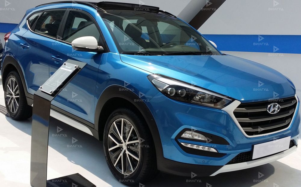 Диагностика бензинового двигателя Hyundai Tucson в Краснодаре