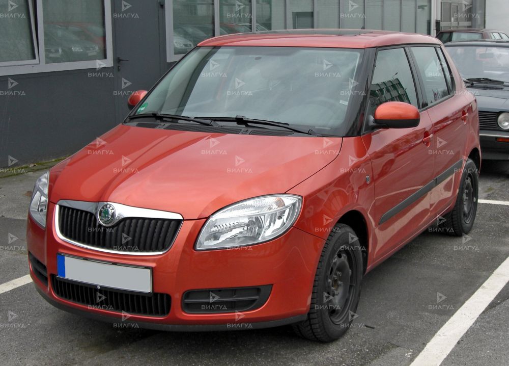 Диагностика бензинового двигателя Škoda Fabia в Краснодаре