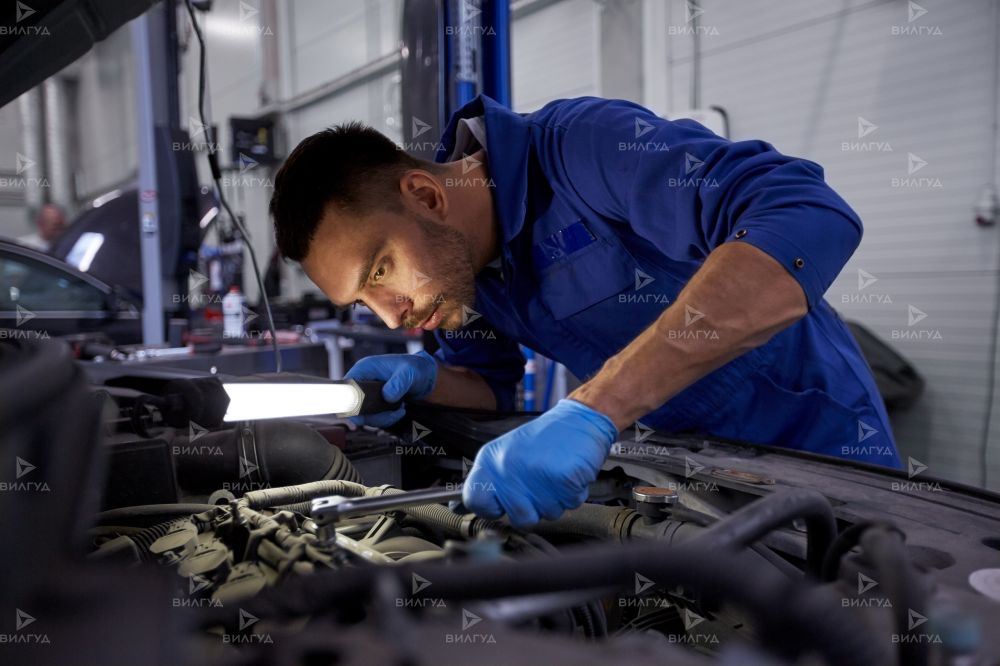 Установка защиты картера Cadillac в Краснодаре