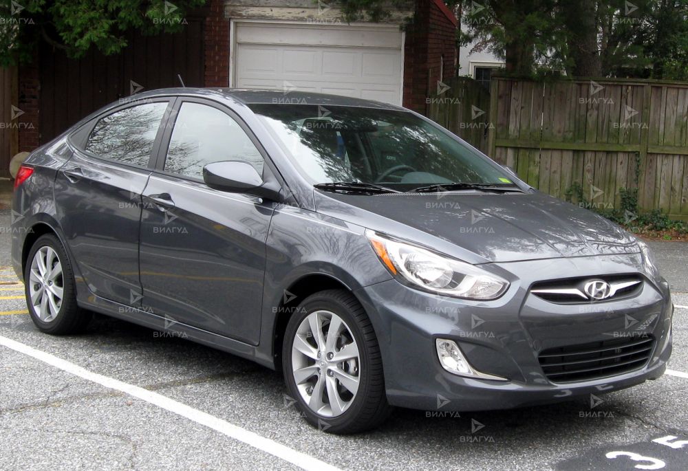 Замена сайлентблоков задней балки Hyundai Accent в Краснодаре