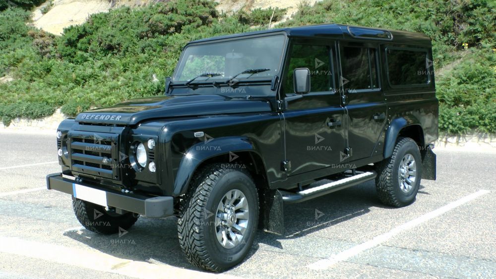 Замена задних сайлентблоков Land Rover Defender в Краснодаре